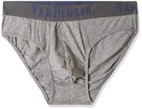 Van Heusen Men Briefs – Cotton Elastane – Superior Comfort, Soft Touch, Textured_20007_Grey_S