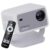 Krisons Razor 006 Smart Projector|1080P Native |4K HD Licensed Netflix/Google|Bluetooth Voice Remote|Upto14000 Lumens|Wi-Fi 6/BT5.4|Android|Auto Focus/Keystone |Primevideo,Hotstar,NetfliX (White Grey)