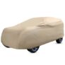 Amazon Brand – Solimo SUV Premium Car Cover, Beige (SUV 300, BRV, Venue, WRV, Creta, Breeza, Jeep Canvas, Ecosport, etc.)