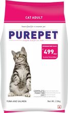 Purepet Adult Cat Food, Tuna And Salmon, 2.8 Kg