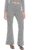 Tokyo Talkies Women Jacquard Bootcut Trousers Black/White