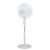 SINGER Brissa 31 High Air Delivery Pedestal Fan | 60W Power Saving | 100% Copper Motor | 75 CMM Air Flow | Silent Operation | Adjustable Height | 2 Years Warranty | ISI Certified
