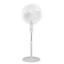 SINGER Brissa 31 High Air Delivery Pedestal Fan | 60W Power Saving | 100% Copper Motor | 75 CMM Air Flow | Silent Operation | Adjustable Height | 2 Years Warranty | ISI Certified