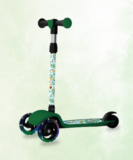 Miss & Chief Bolt – 3 Wheel Scooter for Kids, Lightweight|Foldable & Adjustable Height(Green)