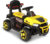 Miss & Chief Super Speedo Rechargeable Car 6V & 6.5Ah Battery| Bluetooth & USB Music Player Car Battery Operated Ride On(Yellow)