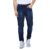Campus Sutra Men’s Classic Solid Dark Blue Dark-Wash Skinny Fit Denim Jeans | Stretchable Cotton Mid-Rise Drawstring Denim Jeans Crafted with Comfort Fit for Everyday Wear
