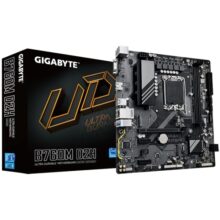 GIGABYTE Intel B760M D2H Motherboard with 6+2+1 Phases Digital VRM Solution Intel® Socket LGA 1700：Support 13th and 12th Gen Series Processors Dual Channel DDR5：2*DIMMs XMP Memory Module Support