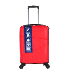 F Gear Joy PP008 28″ Red Hard Check-in Suitcase with Spinner Wheels (4036), Large