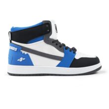 SOLETHREADS APEX Sneakers for Men | Stylish & Fashionable| Comfortable|Walking Shoes| Lightweight Flexible| Skid-Resistant| Everyday |Casual Shoes for Men|Black/Blue|UK 7