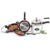 Milton Pro Cook Kitchen Jewel Set of 3 (Fry Pan, Kadhai with Lid, Tawa), Peach & Aluminium Induction Pressure Cooker (5L) | Induction Safe | Dishwasher Safe | Hot Plate | Flame Safe | Non-Stick