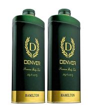 Denver Hamilton Premium Body Talc – 300Gm Each (Pack Of 2) | Scented Talcum Powder For Men
