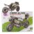 ToyMagic 593-Piece Building Blocks Bike |Creative Engineering Kit|DIY Motorcycle Model with Functional Mechanics | Durable Construction Blocks for Kids & Adults | Ideal Gift for Builders & Enthusiasts