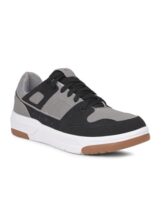 Bata Men’s Casual Lace-Up Sneakers – Grey (8Uk)