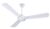 Havells SS 390 900mm 1 Star Energy Saving Ceiling Fan (Mettalic Pearl White Silver, Pack of 1)