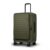 F Gear Sedona Medium 65cm German Polycarbonate Hard Luggage|8 Japanese Hinomoto Silent Wheels |Expandable Check-in Front Opening Suitcase for Travel| Anti-Theft Zipper, TSA 007 Lock (Army Green)