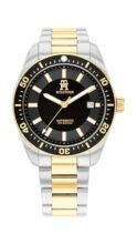 Tommy Hilfiger Men’s Automatic Two Tone Stainless Steel Watch