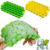NRUTVA CREATION ICE TRAY Green, Yellow Silicone Ice Cube Tray(Pack of1)