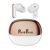 Punnkfunnk Fusionbeat Wireless Earbuds 40H Playtime, 45Ms Low Latency, 13Mm Bass Drivers, Zen Enc Mic, Ipx5 Water-Resistant, Bluetooth 5.3, Type-C Fast Charging(White & Gold)
