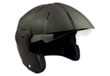 Sage Square Deltz Power (ISI Certified) Open Face Helmet , Black Matte , Extra Large, Cycling