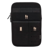 RIVACASE Antishock 5612 Travel Organizer Neoprene Fabric with a Symmetrical Pocket and Zip System Offers Maximum Capacity for Your Devices Accessories Cables Chargers powerbank fits 8 inches Tablets
