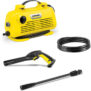 Karcher K2 HorizontalKAP High Pressure Washer 110 Bar,1400W,360L/Hr FlowRate&6mHosePipe Pressure Washer