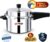 Impex 5 L Triply Stainless Steel Pressure Cooker 5 L Outer Lid Induction Bottom Pressure Cooker(Triply)