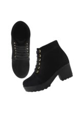 SilverArrow Women’s Canyon Bloom Short Boot Black 3 UK