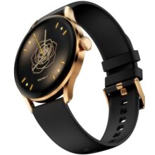 Fire-Boltt Glitz Women Smart Watch with 1.19” AMOLED Display, Bluetooth Calling, Rotating Crown, Always On Display, 1000 Nits Brightness, IP68 Waterproof Midnight Black