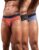 U.S. Polo ASSN.. Mens OEB16 Low Rise Printed Underwear Briefs – Pack of 3(OEB16-P3_Grisaille-Picante-USPA Black_L)