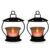 Set Of 2 Antique Table Or Hanging T Light Holder With Wax T Lights