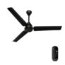 Crompton Energion Hyperboost 1200mm BLDC Ceiling Fan | Point Anywhere Remote Control | BEE 5 Star Rated Energy Efficient | Superior Air Delivery | 2 Year Brand Warranty | Matte Black