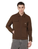 Qube By Fort Collins Men’s Shacket – Stylish & Trendy Shirt-Style Winter Jacket for Men