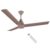 RR Signature Slimaire 5 Star BLDC High Speed Ceiling Fan I Silent Fan I Ceiling Fan for Home & Office (Rustic Copper), 2 Year Warranty