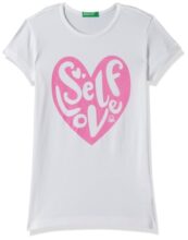 United Colors of Benetton SELF Love Graphic TEE for Girls