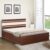 Hometown Optimas King Bed with Box Storage in Dark Choco Colour (Engineered Wood, Dark Choco)