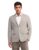 Arrow Men’s Beige Textured Notch Collar Long Sleeve Formal Nylon Slim Fit Blazer (ARAIBZ5050_Beige_40)