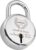 Harrison 0643 J Supreme Round 65Mm Bcp Padlock With 6 Lever, Padlock(Silver)