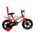 Hero Zoom 14T Single Speed Cycle For Kids With Training Wheels, Mudguard And Back Support For Boys And Girls, Ideal Height : 3 Ft + , Ideal For 3 To 4 Years, Rigid, Red