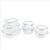 Signoraware Safe N Store Glass Container | Airtight & Leakproof | Microwave Safe | Ideal For Office Lunch, Meal Prep & Kitchen Storage (320Ml+520Ml+400Ml+620Ml+370Ml+640Ml+1.04Ltr | Setof7 | Clear)