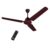 USHA TechnoAir R 1200mm BLDC Ceiling Fan with RF Remote | BEE 5 Star Rated Energy Efficient | 100% Copper Motor | High Air Delivery 220CMM | 3 Year Warranty | (Brown)