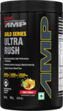 GNC AMP Gold Series Ultra Rush | 450 gm (Fruit Punch) Pre Workout(450 g, Fruit Punch)