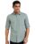 Amazon Brand – Symbol Men’s Cotton Shirt | Casual | Plain | Full Sleeve | Summer – Regular Fit (Available in Plus Size) (Granite Green_M)