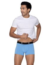XYXX Men Micro Modal Trunk, Regular Fit, Solid, Pack of 1, XYTRNK132S, ICY Blue, S