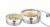 Iveo Bella Stainless Steel With Lid 2 Pcs Casserole Set 2 Pcs Casserole Set 800Ml + 1.25Ltrs