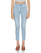 U.S. Polo Assn. Women Skinny Jeans (Uwjn8135_Light Indigo_26), Blue