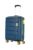 Kamiliant by American Tourister Harrier Zing|Cabin Trolley Bag Small Size (56 cms) for Travel| Hard Case Polypropylene (PP) Suitcase|360° 8-Wheel Spinner Luggage Trolley|Combination Lock|Navy Blue