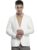 The Indian Garage Co Off White-Slim Fit-Blazer