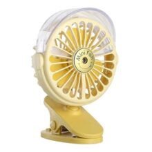 Atevon Portable Clip Desk Fan – Mini Personal Cooling Fan