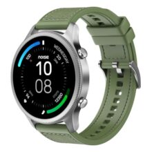 NoiseFit Halo Limited Edition 1.43″ AMOLED Display, Bluetooth Calling Round Dial Smart Watch, Premium Metallic Build, Always on Display, Smart Gesture Control, 100 Sports Modes (Jade Alloy)