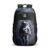 Gear Art Astronaut 3 Compartment Backpack 19″/38L Large Water Resistant School Bag/Casual 3 Compartment Backpack/Daypack/Kids Bag for Boys/Girls (Black-Grey)